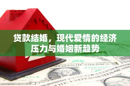 贞丰贷款结婚，现代爱情的经济压力与婚姻新趋势