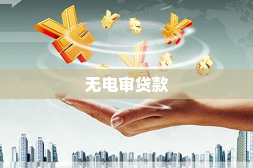 潜江无电审贷款
