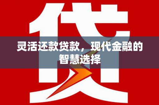 乌拉特中旗灵活还款贷款，现代金融的智慧选择