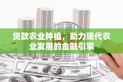 乐东贷款农业种植，助力现代农业发展的金融引擎
