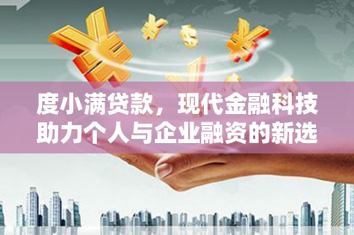 樊城度小满贷款，现代金融科技助力个人与企业融资的新选择