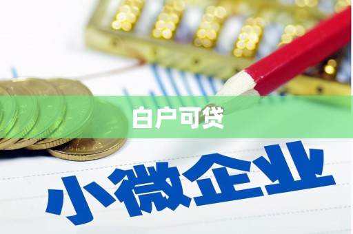 文安白户可贷