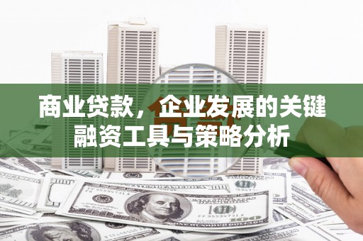 汾阳商业贷款，企业发展的关键融资工具与策略分析