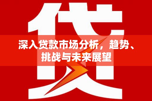 蒙阴深入贷款市场分析，趋势、挑战与未来展望