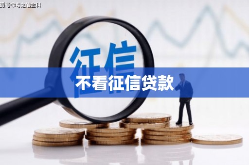富裕不看征信贷款